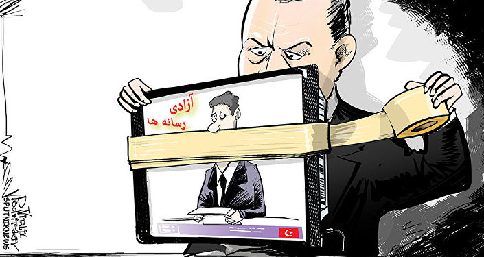 اردوغان هرچه بیشتر دهن رسانه ها را می بندد