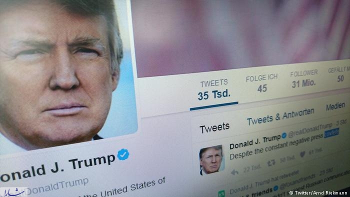 روبات‌های روسی توئیت‌های ترامپ را ۴۷۰هزار بار بازنشر کردند
