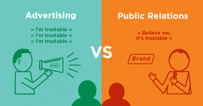 تفاوت بین تبلیغات و روابط عمومی