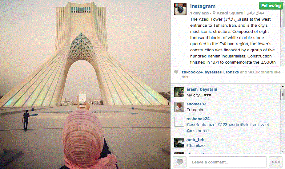 اینستاگرام به ایران رسید