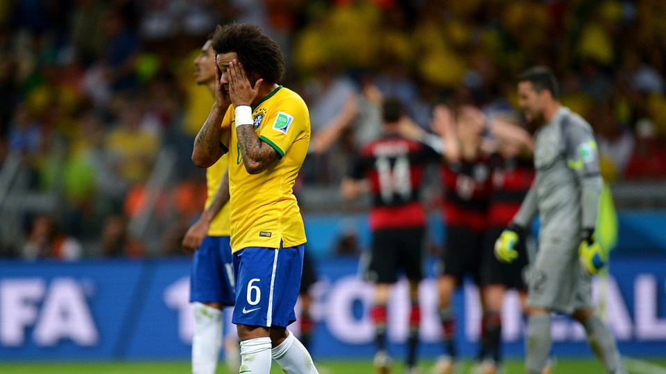 سنگین‌ترین شکست تاریخ فوتبال برزیل مقابل آلمان ویرانگر