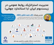 توسط باشگاه نوآوری و فناوری یونسکو در ایران؛ کارگاه آموزشی مدیریت استراتژیک روابط عمومی در زیست بوم ایران برگزار می شود