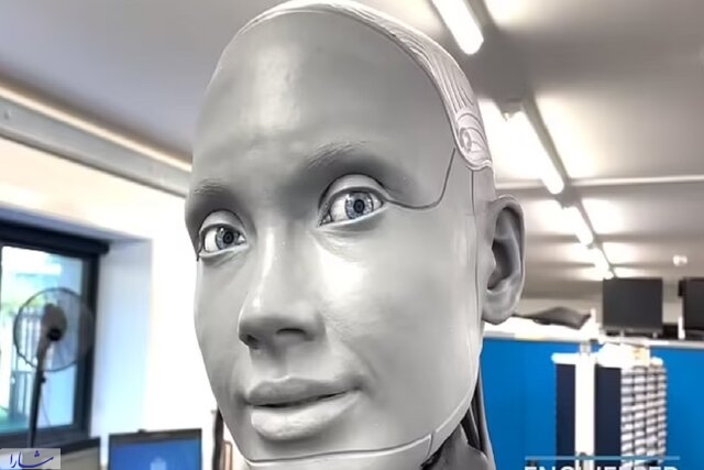  پیشرفت شگرف ربات "آمکا" در تقلید از حالات چهره انسان