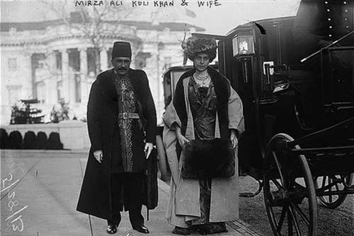 اولین سفیر ایران با همسرش در نیویورک